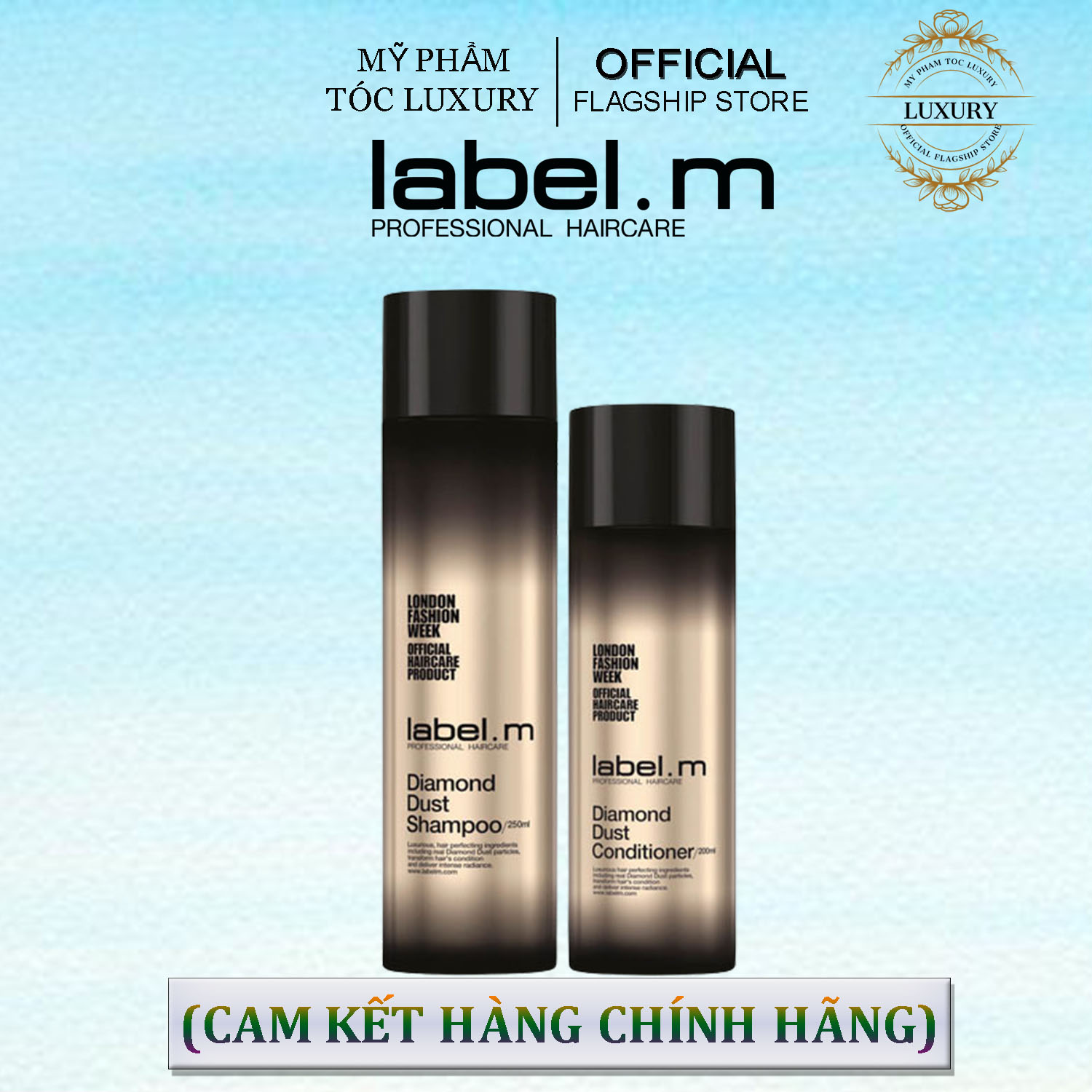 DẦU GỘI XẢ KIM CƯƠNG LABEL.M DIAMOND DUST 250ML